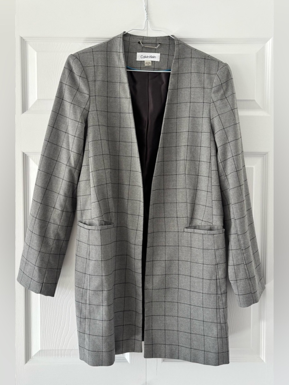 Calvin Klein Gray Blazer